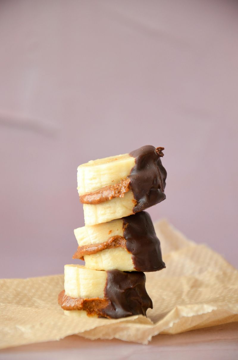 Chocolate covered bananas