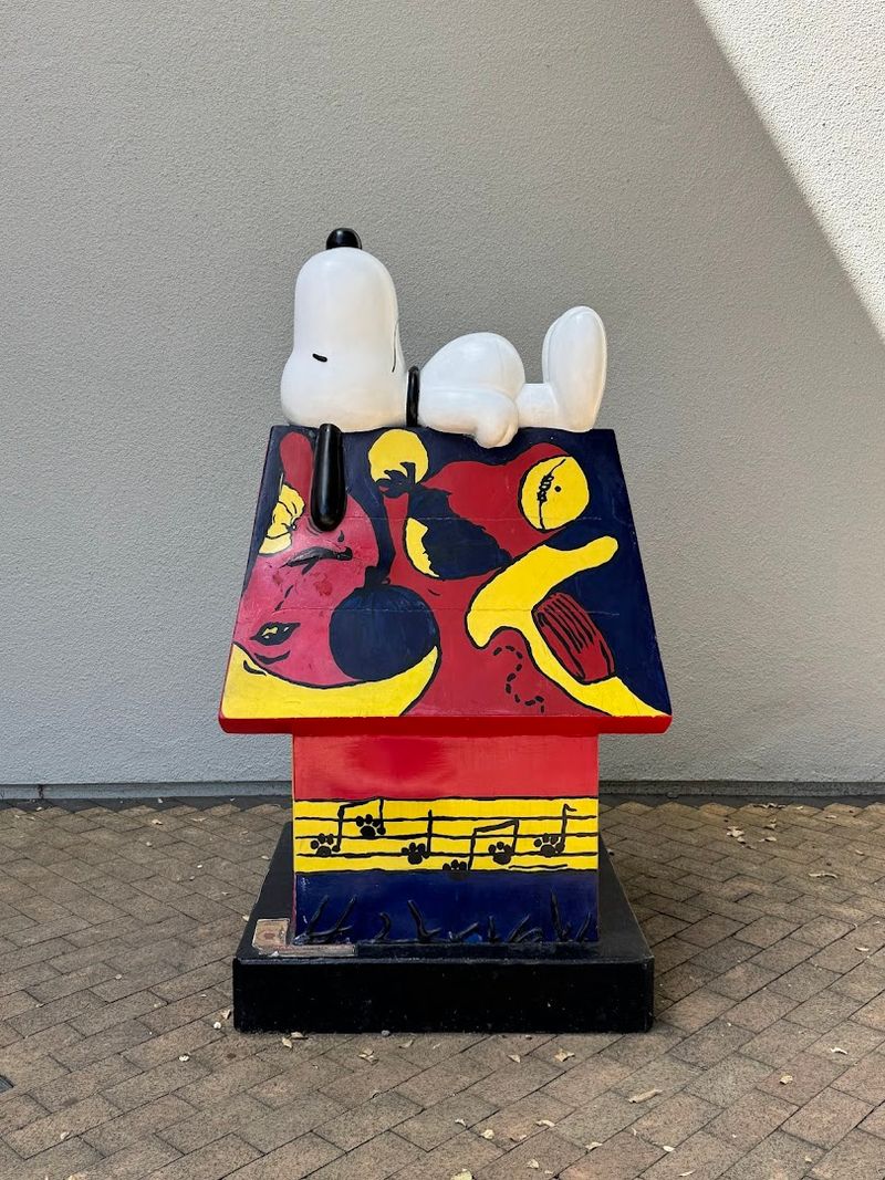 This California museum inspired by Snoopy brings back childhood memories 8 Colorful Sculptures and Snoopy Statues Around the Grounds