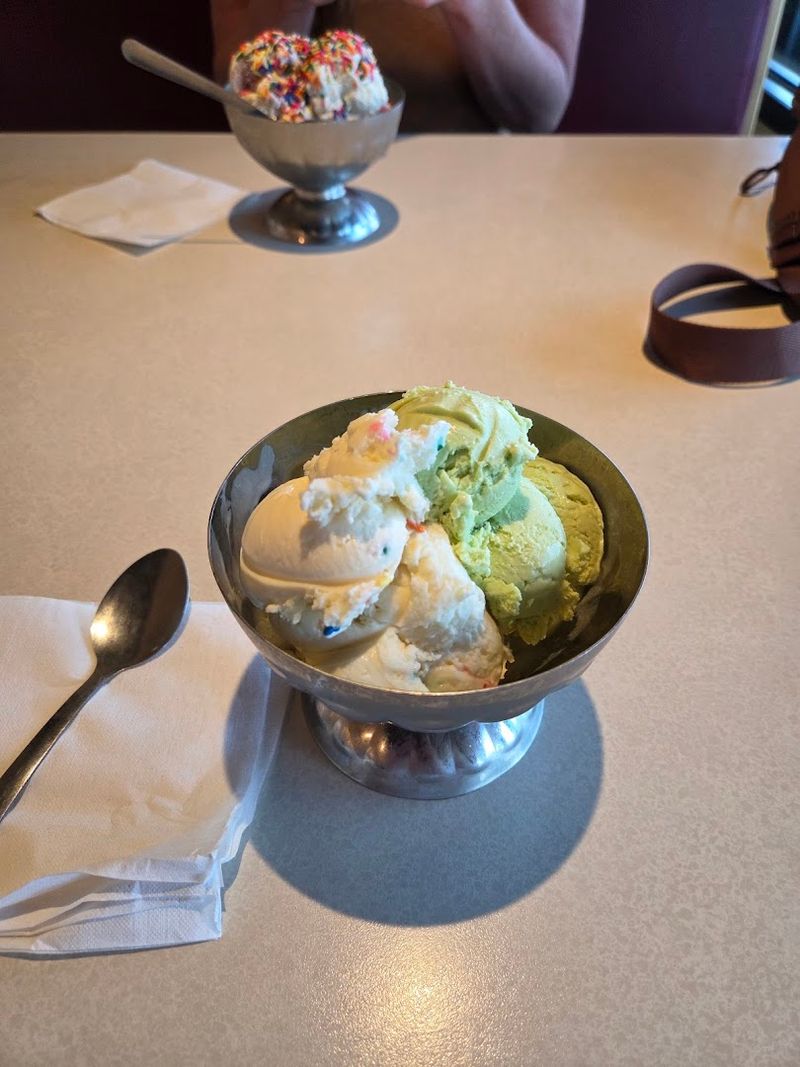 Served in Classic Metal Dishes — A Nice Old-School Touch