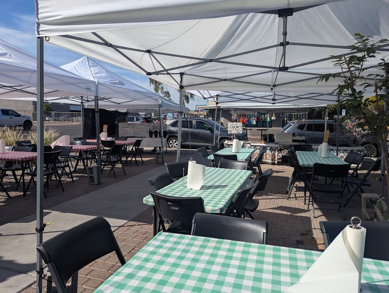 Outdoor Seating and Local Vendors Add to the Experience