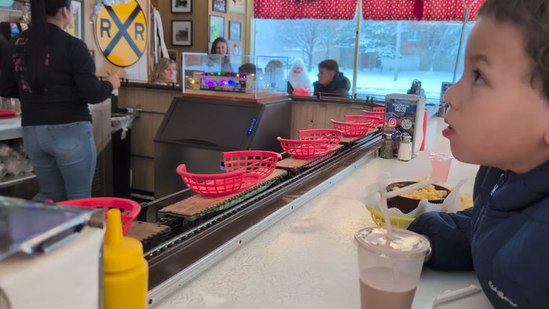 Kid-Friendly Atmosphere Beyond the Train