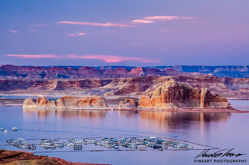 A breathtaking Arizona overlook that looks almost unreal 4 Sunrise at Wahweap: When the Cliffs Catch Fire