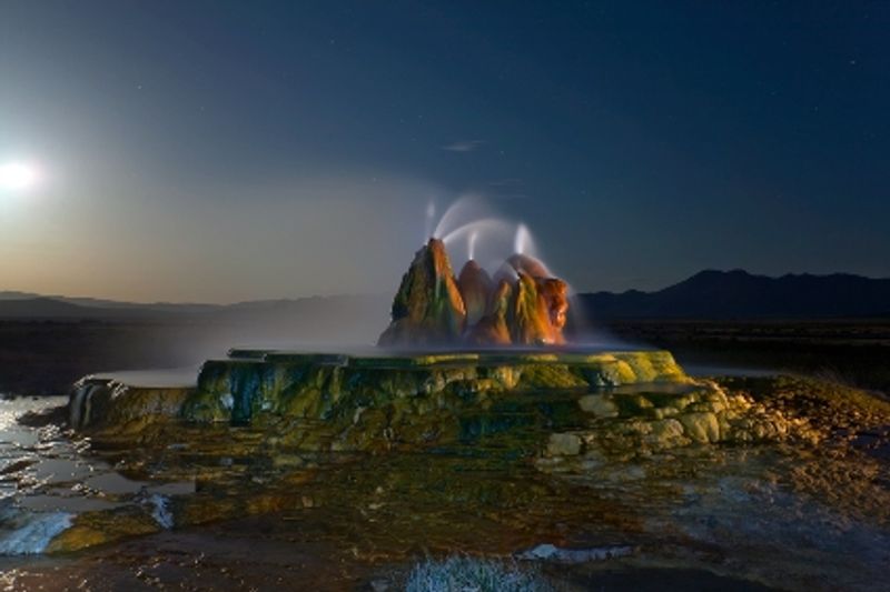 21 Nevada attractions that are actually worth leaving the Las Vegas Strip for 21 Fly Ranch Geyser - Gerlach, Nevada