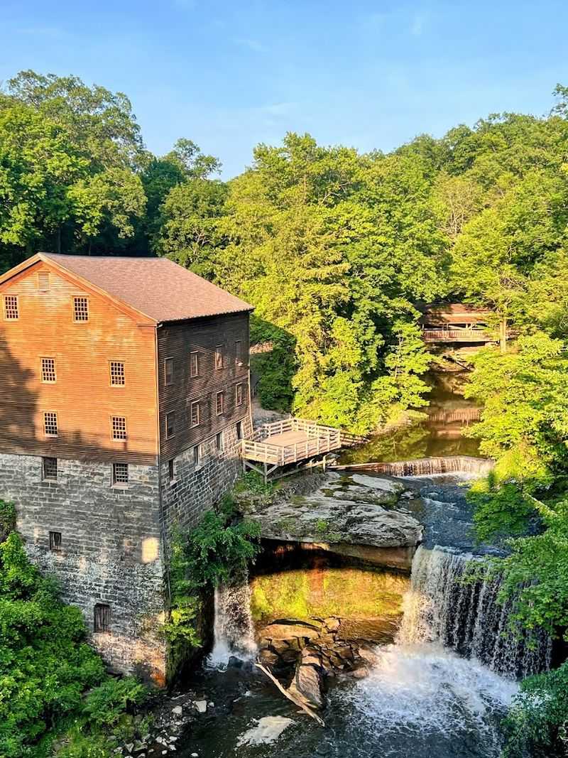 Lanterman's Mill and Its Mesmerizing Waterfall
