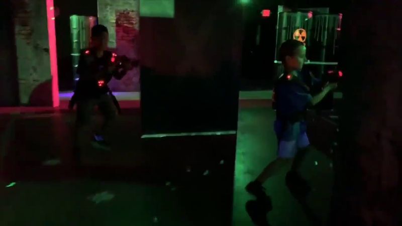 Laser Tag Arena for Non-Stop Action Between Races