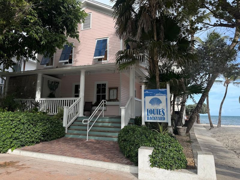 Louie's Backyard - Key West, Florida