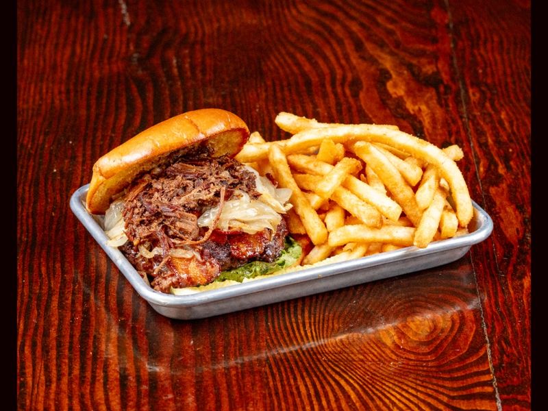 The Horny Toad Signature Burger Worth the Mess