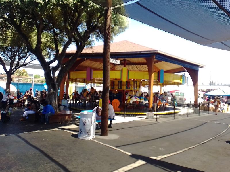 Kids Rides, a Carousel, and a Mini Ferris Wheel
