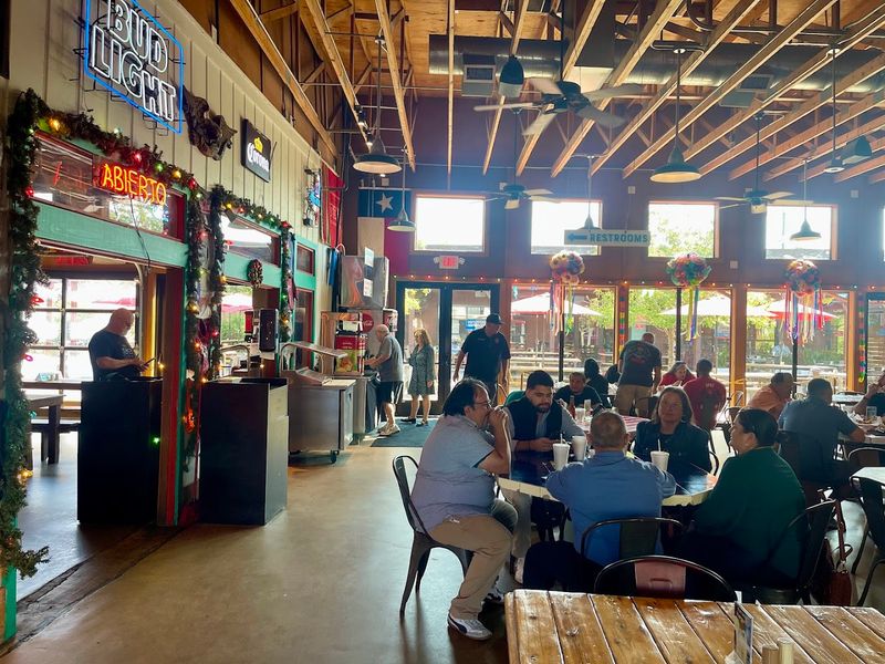 Lively Indoor and Outdoor Atmosphere