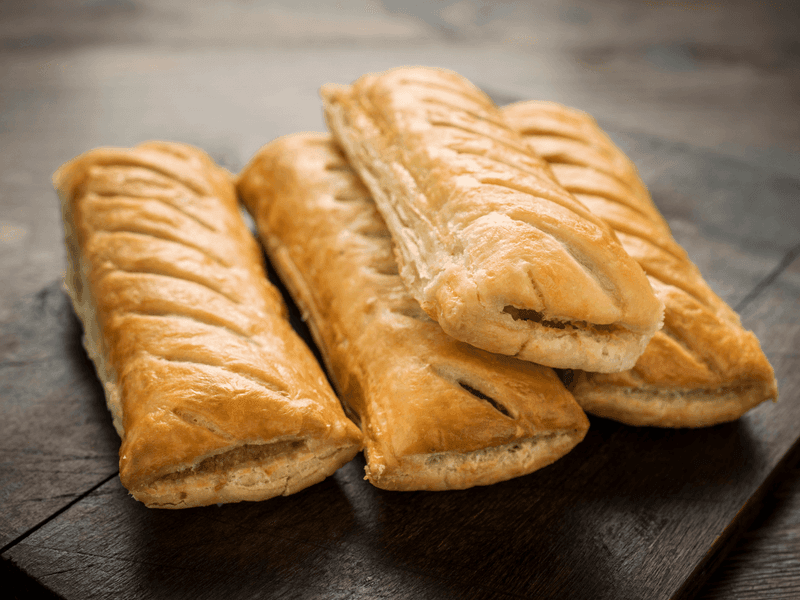 The best fast food dishes around the world, ranked 20 Greggs - Sausage Roll - United Kingdom