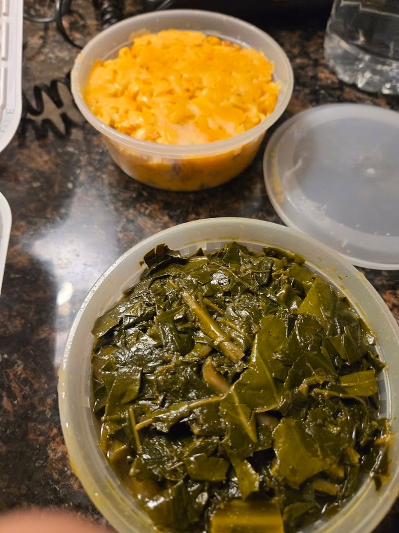 Collard Greens Cooked Low and Slow