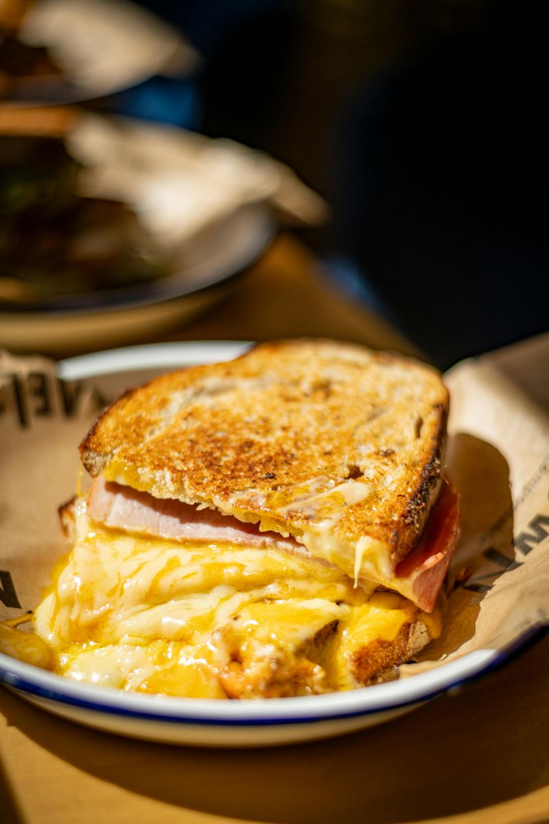 Grilled cheese sandwich