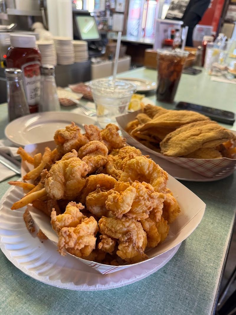Clam strips with old-school crunch
