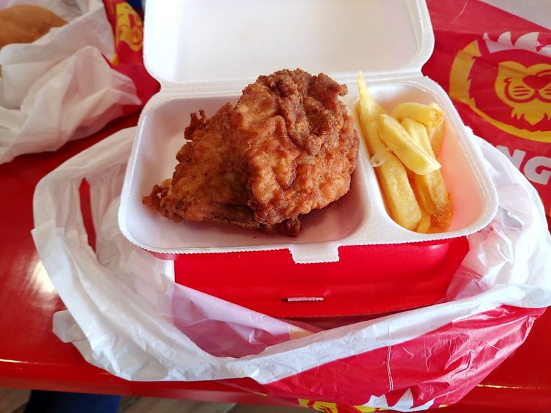 The best fast food dishes around the world, ranked 9 Hungry Lion - Fried Chicken Meal - South Africa