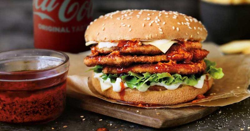 The best fast food dishes around the world, ranked 12 Oporto - Bondi Burger - Australia
