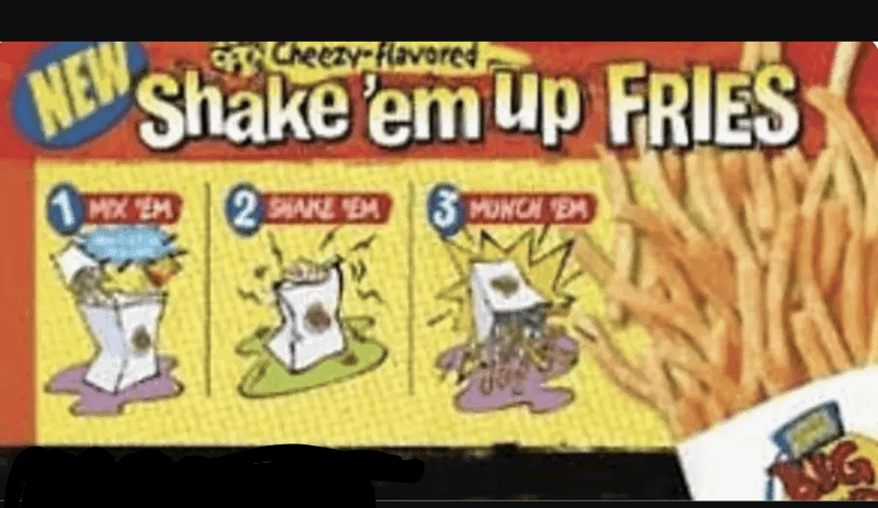 Burger King Shake 'Em Up Fries