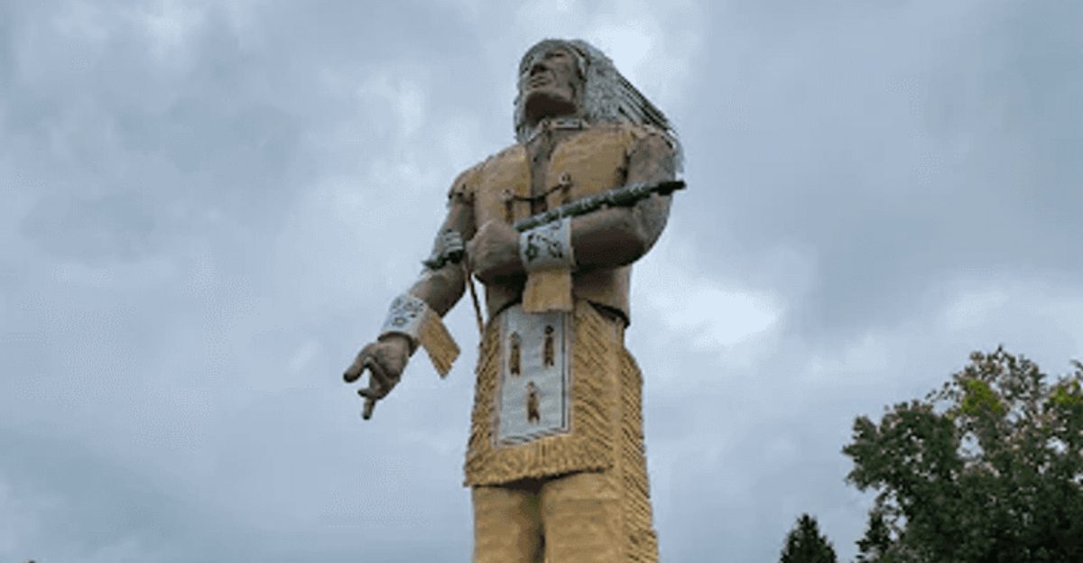 Michigan Is Home To The World’s Largest Native American Statue And It’s Worth Seeing