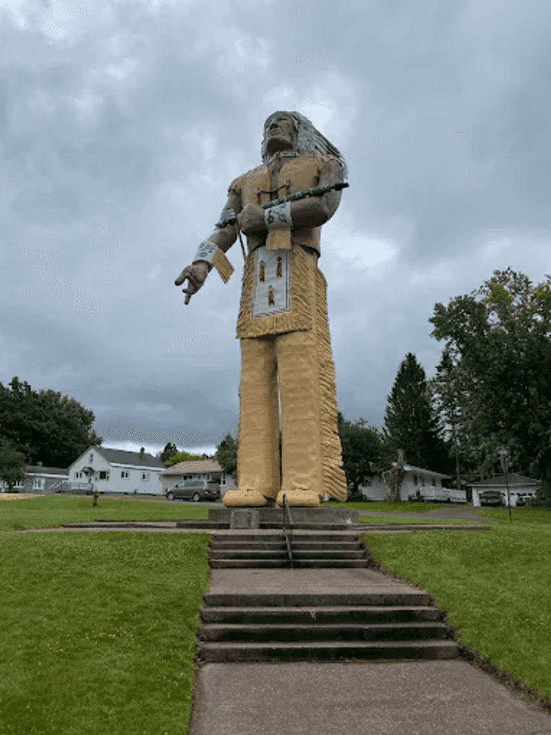 Michigan Is Home To The World's Largest Native American Statue And It's Worth Seeing 2 The Hiawatha Statue: A Giant Worth the Drive