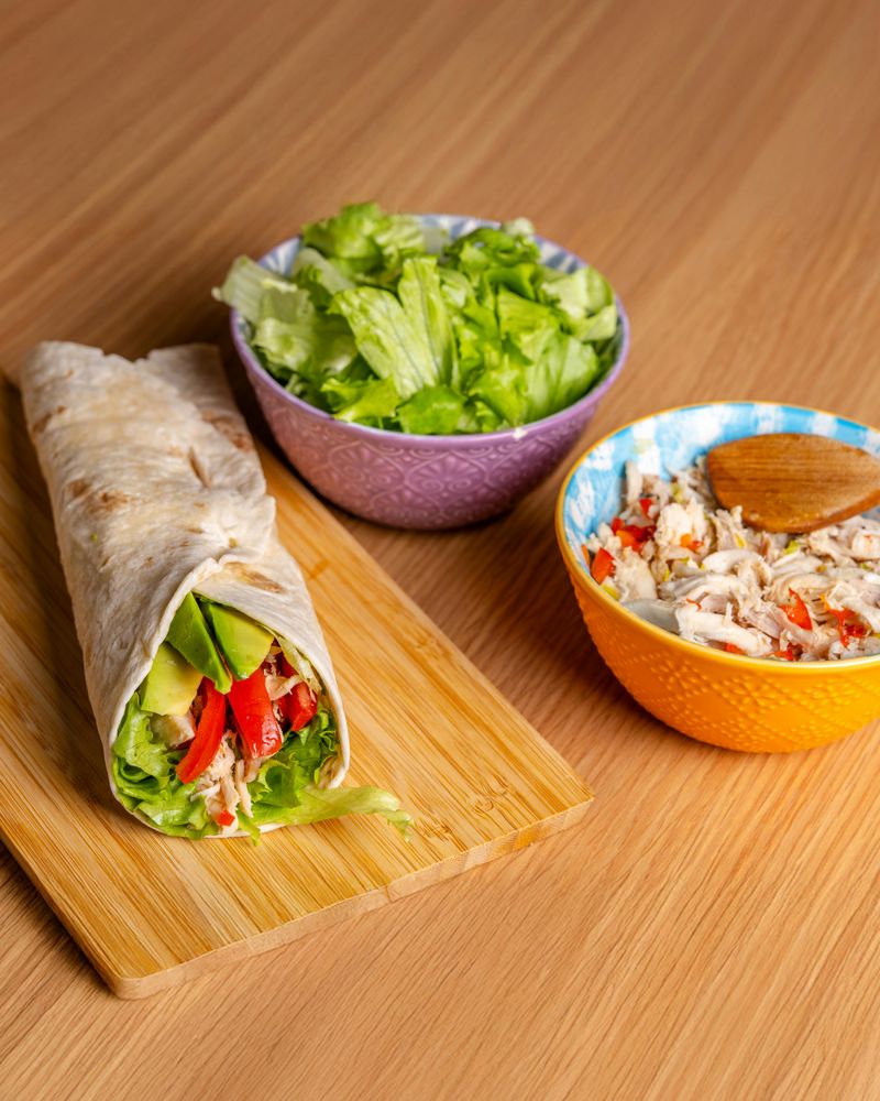 Chicken wraps