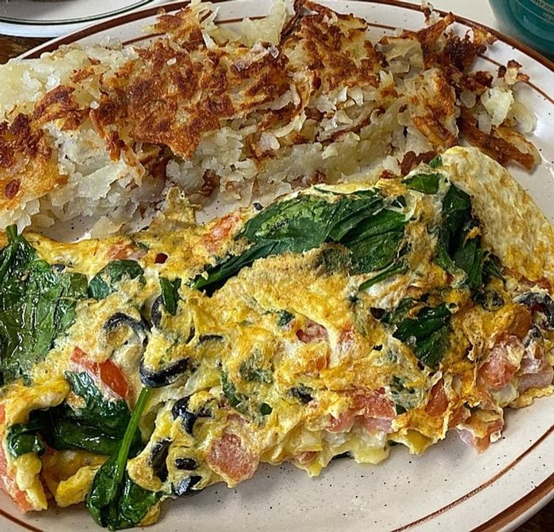 The Famous Bomber Omelette