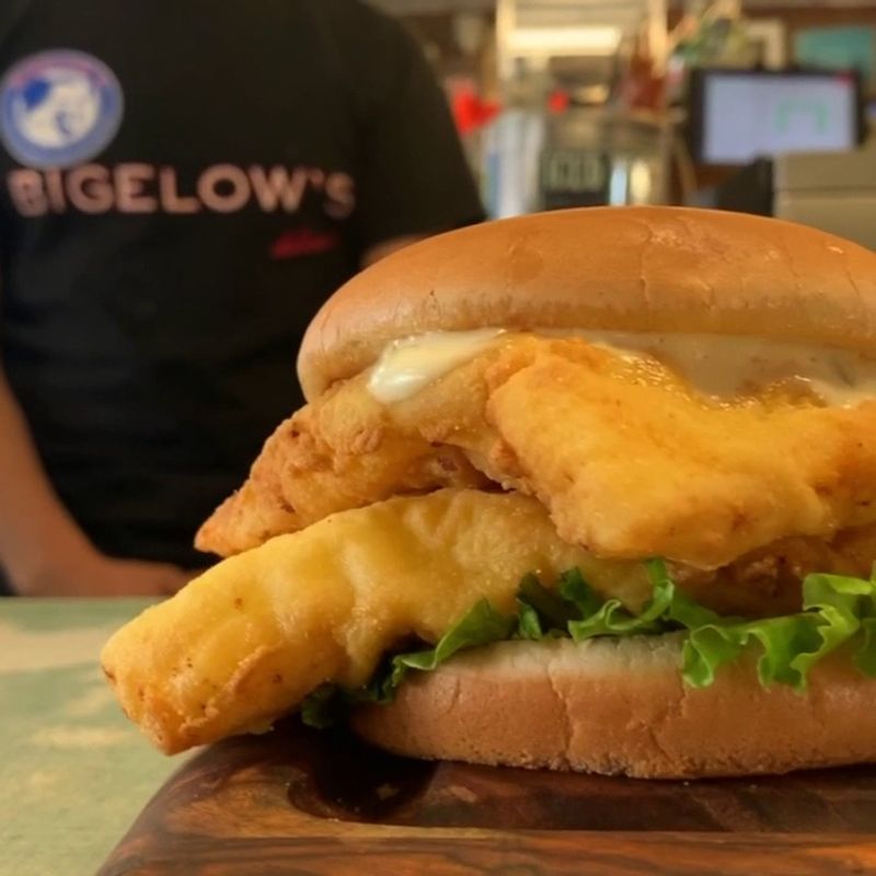 Fried Clam Strip Sandwich Worth Every Bite