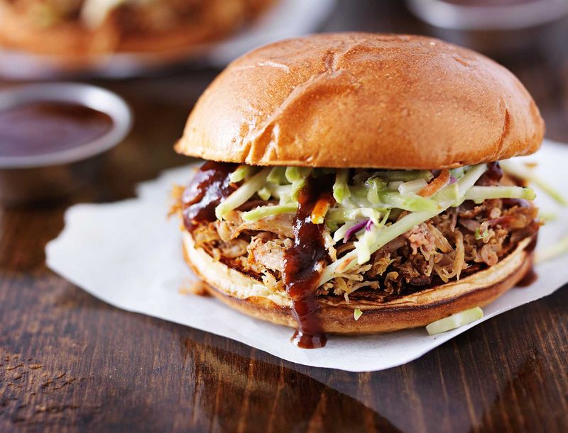 North Carolina - Pulled pork sandwich