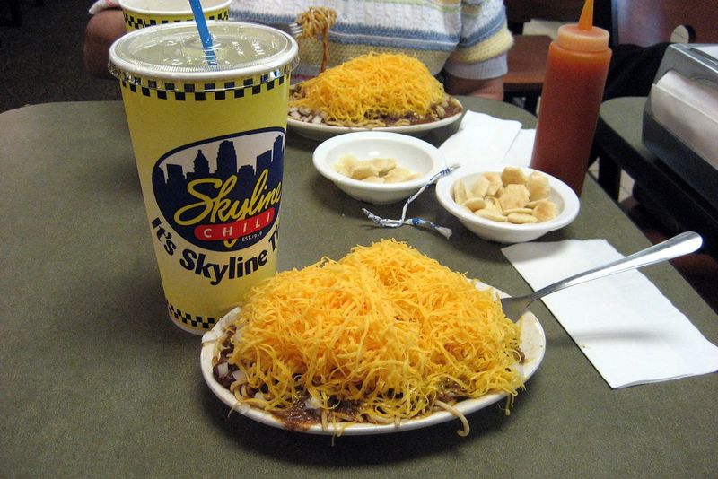 Ohio - Cincinnati chili dog