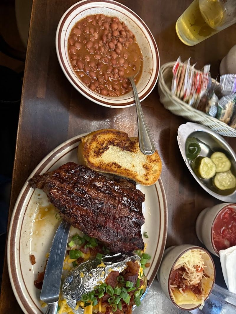 The Full Steak Dinner Experience Included in Every Plate