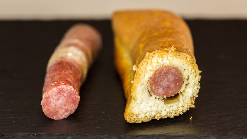 Discontinued food