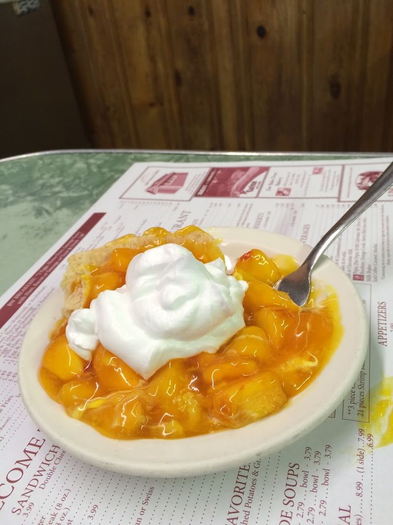Peach Cobbler With Ice Cream That Hits Differently in Season