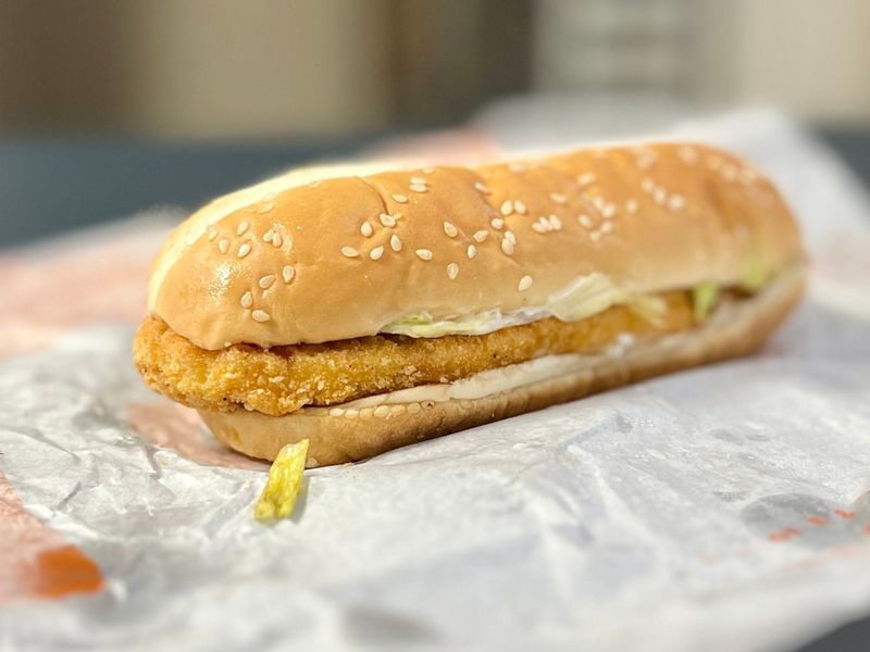 The best fast food dishes around the world, ranked 13 Burger King - Long Chicken - Germany