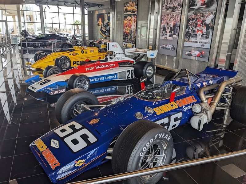 Over a Dozen Historic Penske Race Cars on Display