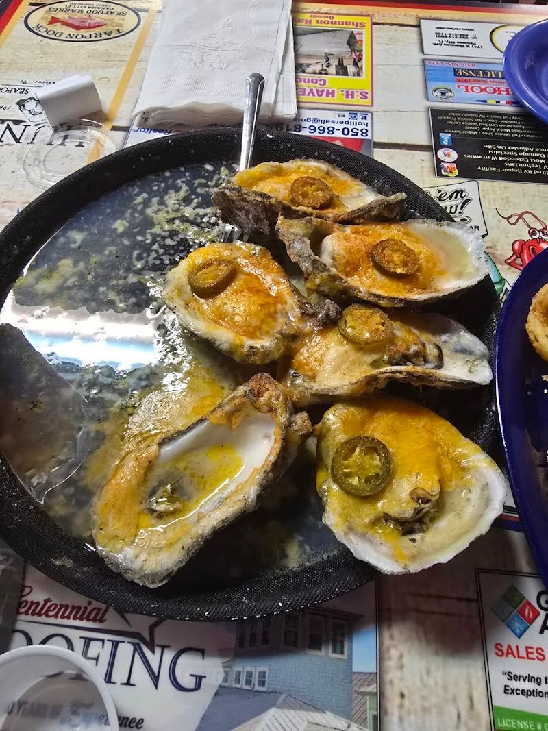 This Florida restaurant serves she-crab soup that's worth the drive 4 Chargrilled Oysters with Garlic Butter and Cheese