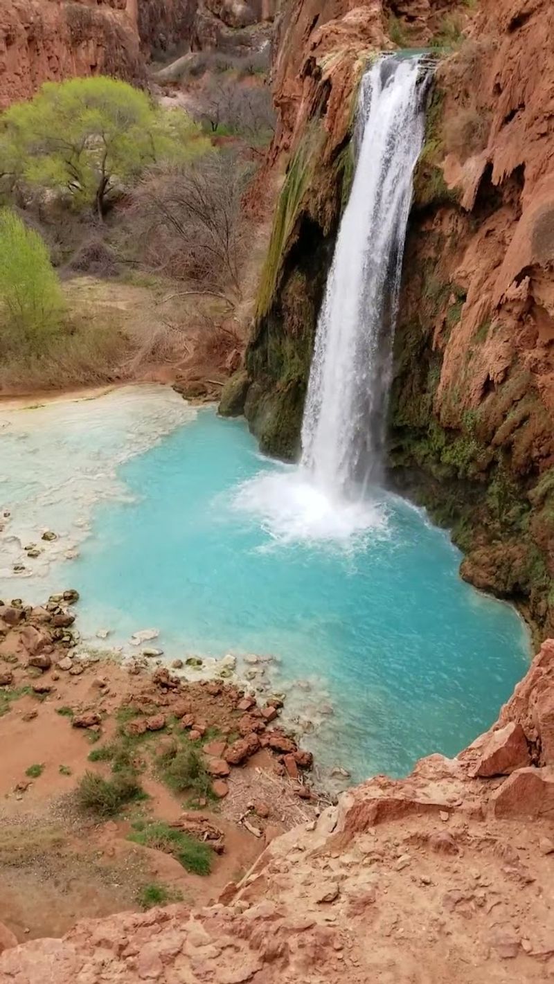 Havasu Falls at Dusk