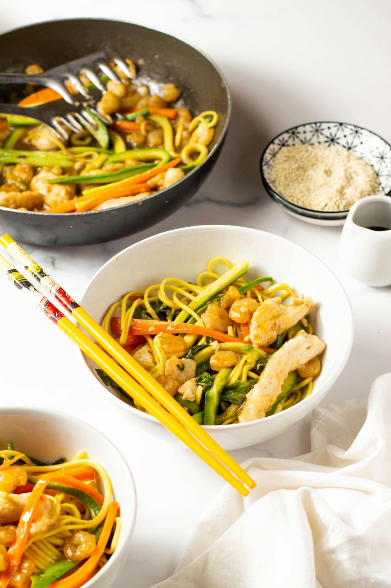 Chicken stir fry