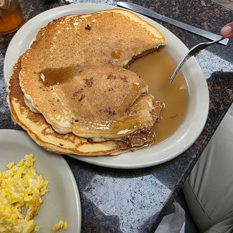 Pancakes the Size of Dinner Plates