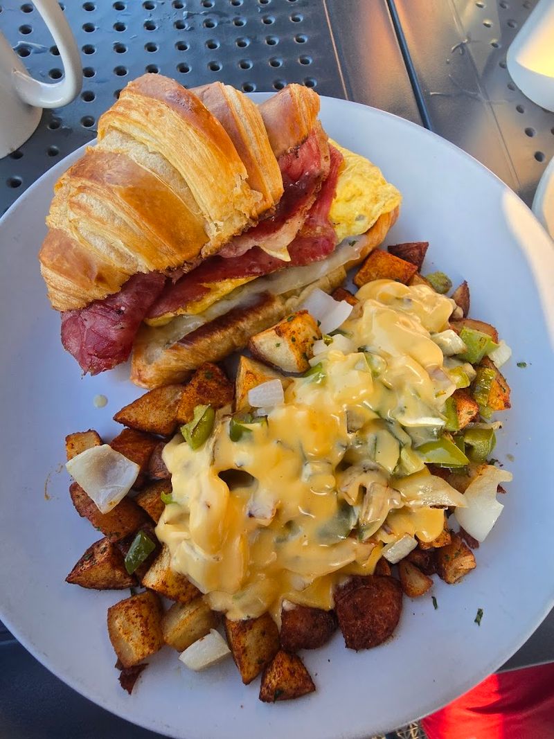 The Leftover Omelet Croissant Packed With Flavor