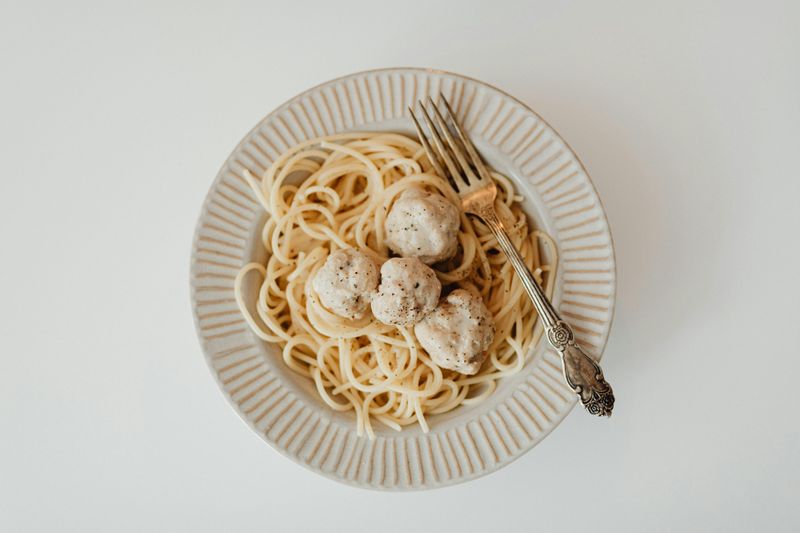 Spaghetti and meatballs