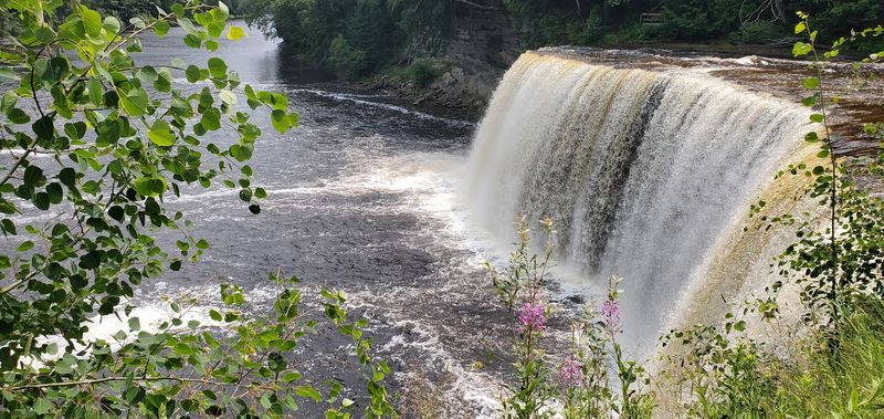 Michigan Is Home To The World's Largest Native American Statue And It's Worth Seeing 6 Tahquamenon Falls: Michigan's Mighty Waterfall