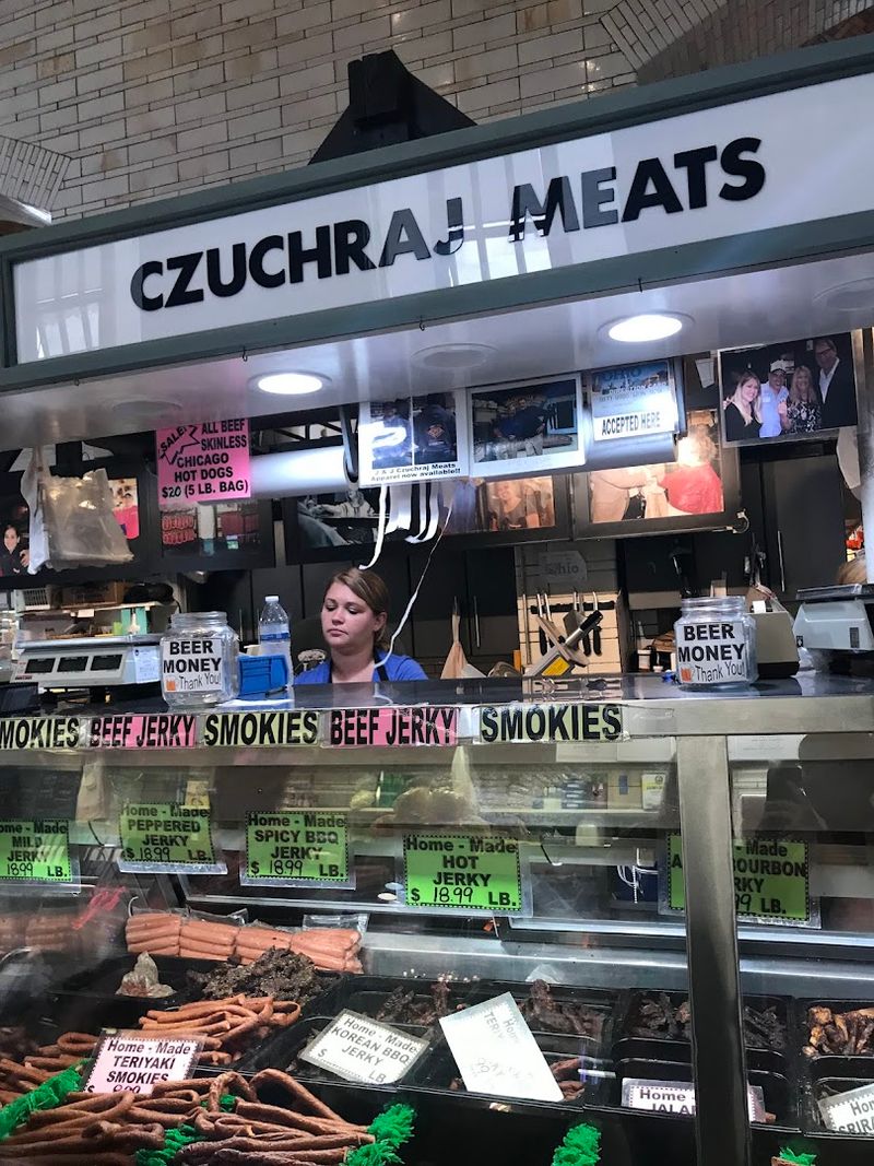 J & J Czuchraj Meats (pierogi counter) - Cleveland, Ohio