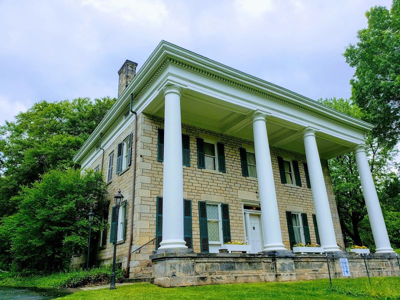 A Storybook-Inspired Journey Through Ohio’s Most Captivating Castles 15 Simon Perkins Stone Mansion - Akron, Ohio