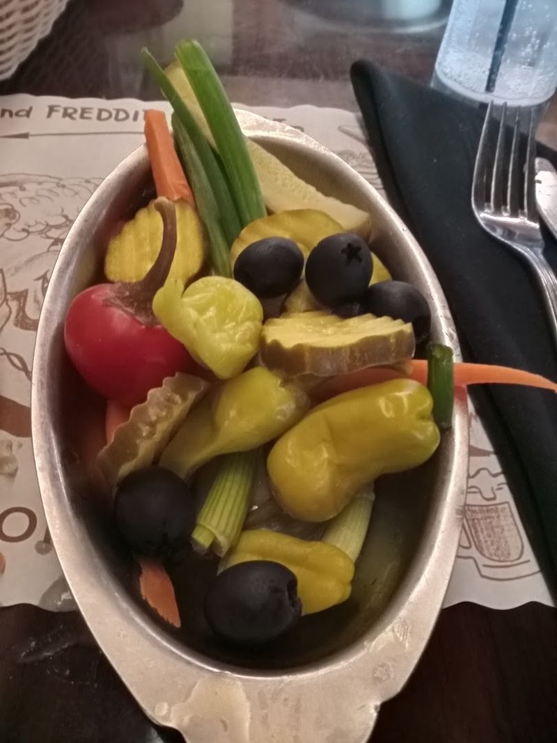 The Famous Pickle Tray That Greets You at the Table