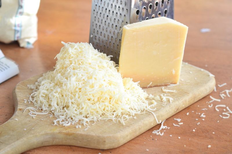 Grated cheese