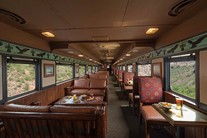 A scenic 20-mile train ride in Arizona you can enjoy all year 5 Complimentary Charcuterie and Champagne Welcome