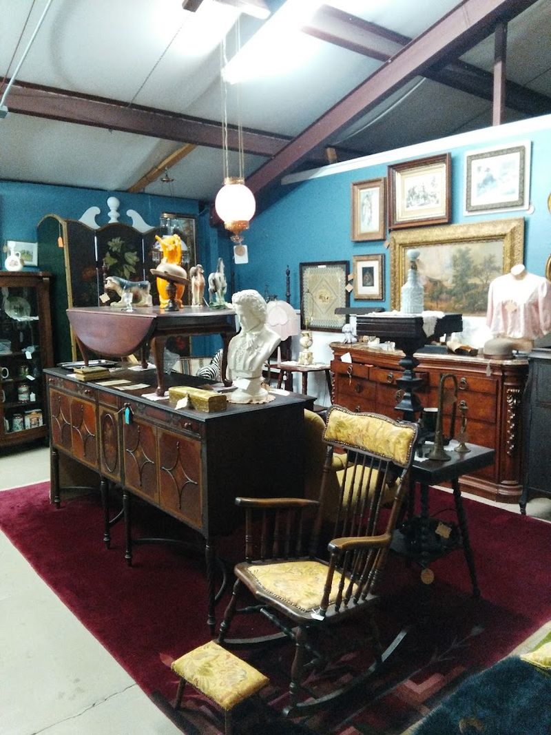 Paintings, Stained Glass, and Local Artwork