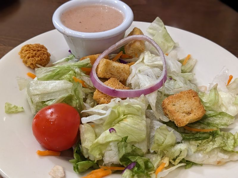 Dinner Includes Soup or Salad and a Side Dish