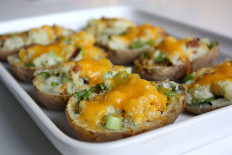 Baked potatoes