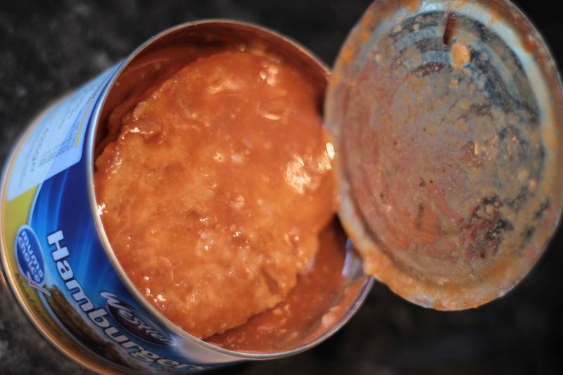 Canned hamburgers