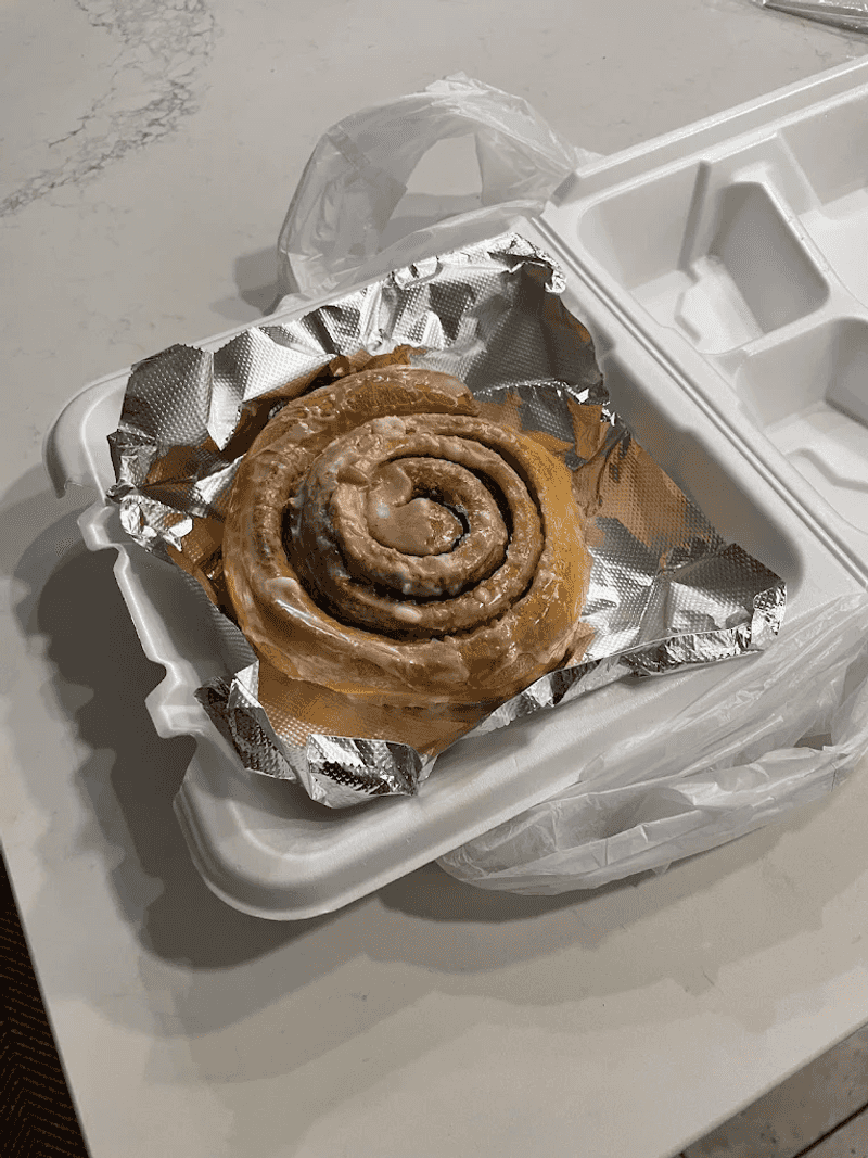 Cinnamon Rolls Big Enough to Be a Meal