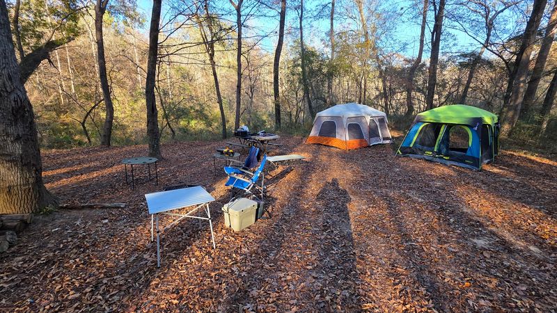 Primitive and Premium Campsites